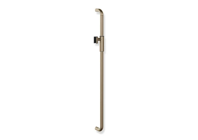 HEWI Brausehalterstange Serie 480, PVD beschichtet, Achsmaß 900 mm, Durchmesser 25 mm, Farbe Bronze glänzend HEWI Brausehalterstange Serie 480, PVD beschichtet, Achsmaß 900 mm, Durchmesser 25 mm, Farbe Bronze glänzend