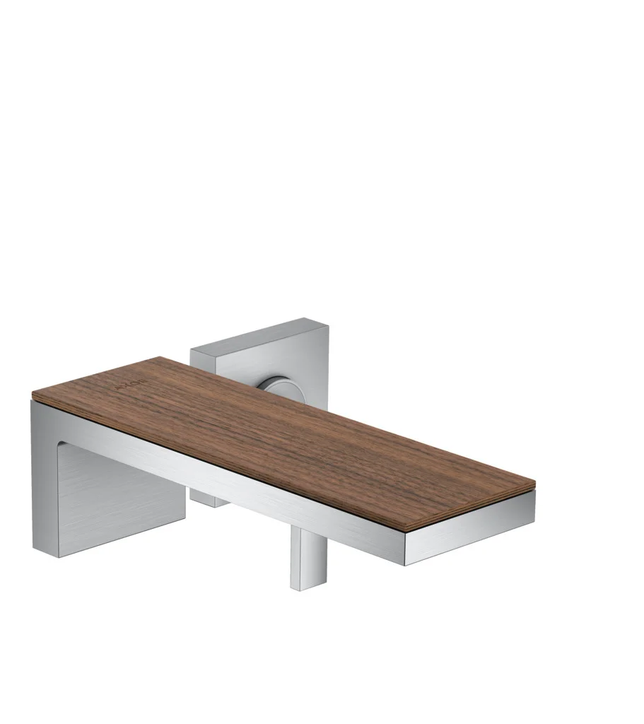 Hansgrohe AXOR MyEdition Platte 245 mm, Amerikanischer Nussbaum, abnehmbar Hansgrohe AXOR MyEdition Platte 245 mm, Amerikanischer Nussbaum, abnehmbar