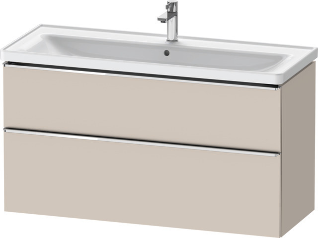 Duravit Waschtischunterschrank wandhängend „D-Neo“ 118,4 × 62,5 × 45,2 cm