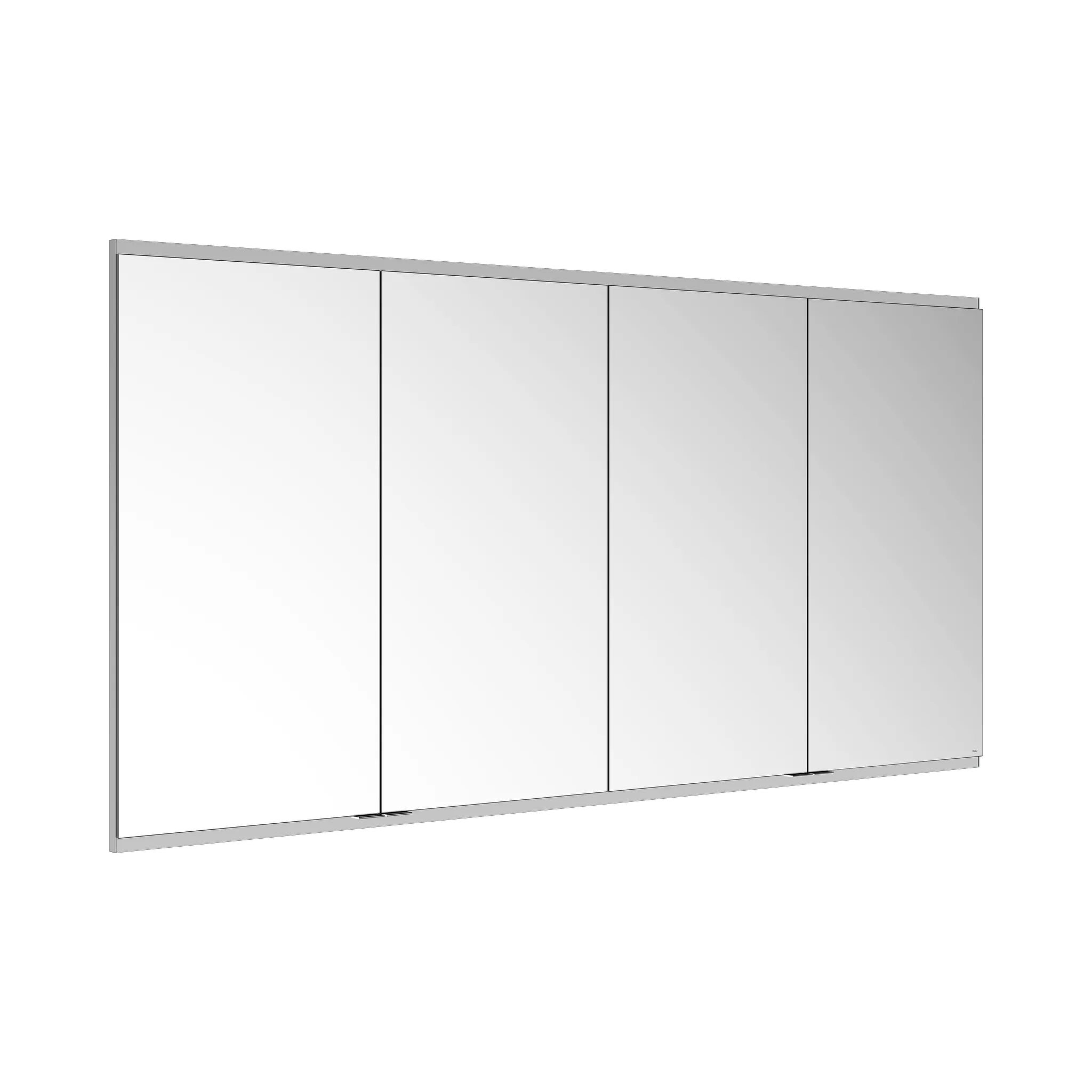 KEUCO Royal Modular 2.0 Spiegelschrank unbeleuchtet Wandeinbau, 4 Steckdosen, 1900 x 900 x 160 mm silber-eloxiert