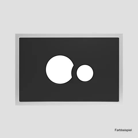 SANIT Betätigungsplatte SK706 Kunststoff flächenbündig bicolor SANIT Betätigungsplatte SK706 Kunststoff flächenbündig bicolor