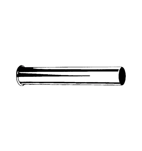 Kludi Abgangsrohr BAD SIFONE 1 1/4" x 200 mm chrom gerade mit Bördelrand