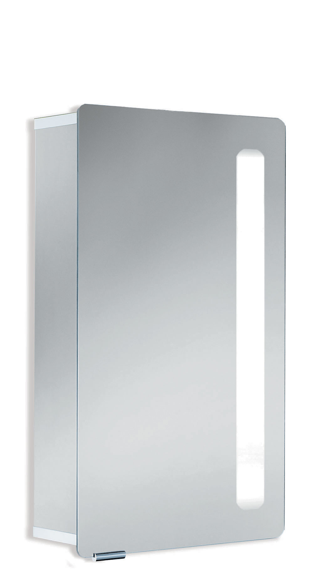 HSK Spiegelschrank aus Aluminium „ASP Softcube LED“ 45 × 75 × 12,5 cm 