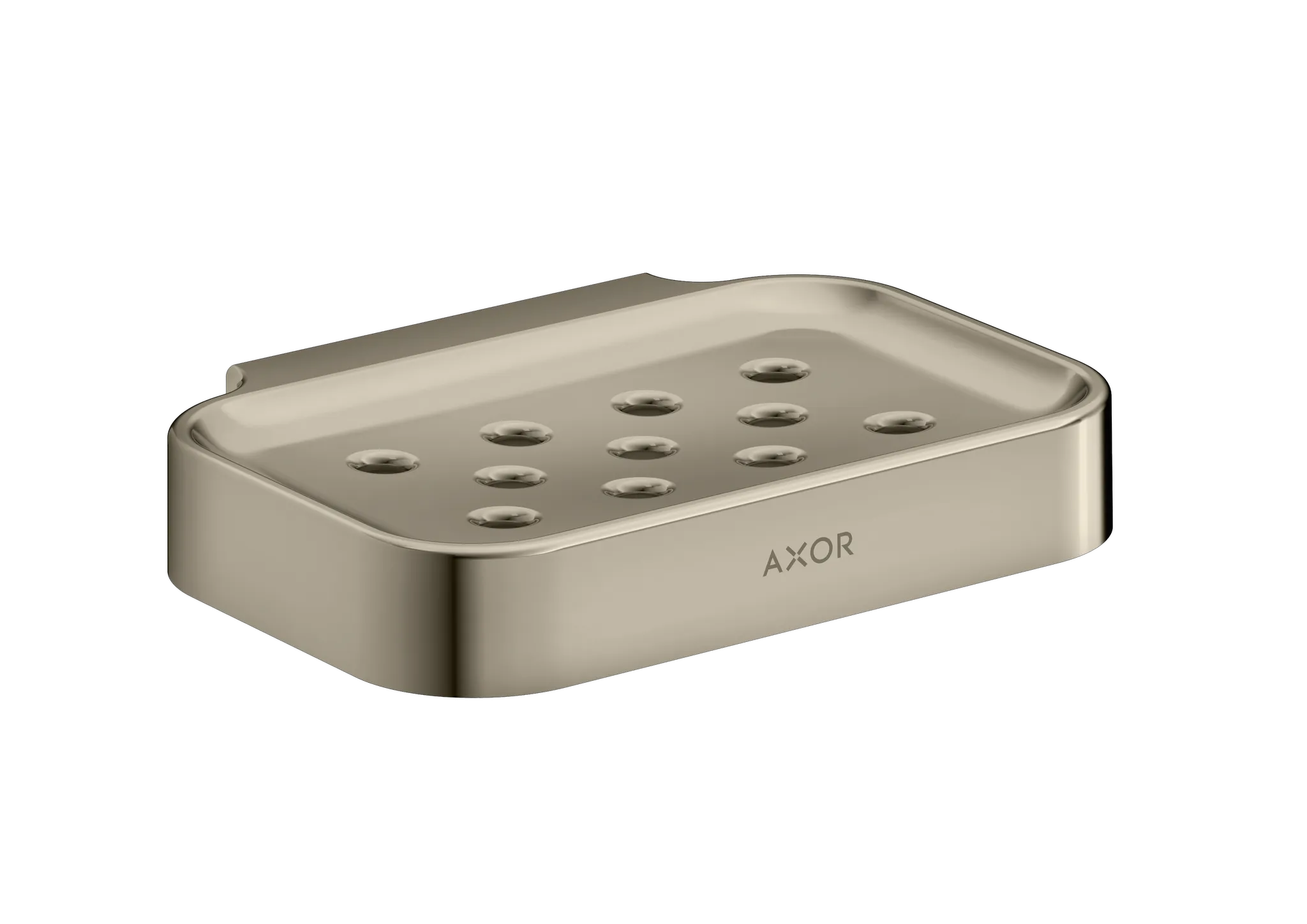 Hansgrohe AXOR Universal Circular Seifenschale, Polished Nickel, Wandmontage Hansgrohe AXOR Universal Circular Seifenschale, Polished Nickel, Wandmontage