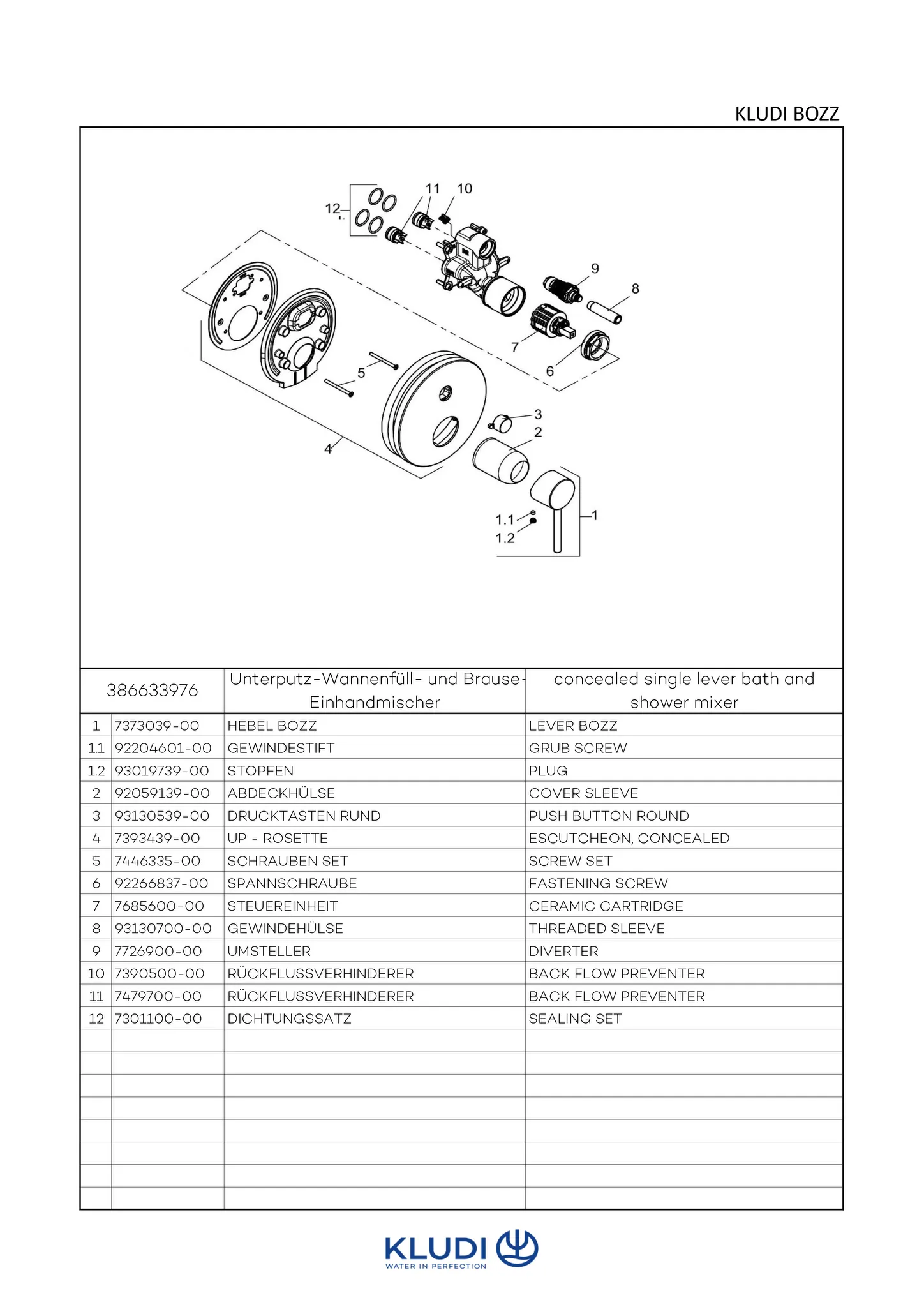 BOZZ UPWafü/Br.EHM Push Set m. Funktionseinheit eigensicher, mattschwarz BOZZ UPWafü/Br.EHM Push Set m. Funktionseinheit eigensicher, mattschwarz