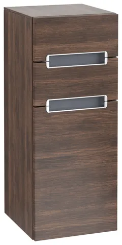 Villeroy & Boch Seitenschrank „Subway 2.0“ 35,6 × 85,7 × 37 × 37 cm Arizona Oak, Anschlag links, ohne Beleuchtung
