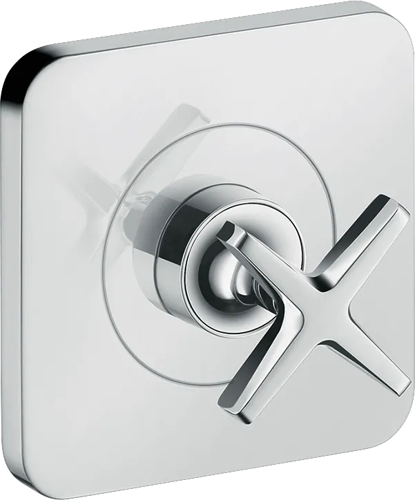 Hansgrohe AXOR Citterio E Absperrventil 120⁄120 Unterputz, Chrom Farbe: Chrom Hansgrohe AXOR Citterio E Absperrventil 120⁄120 Unterputz, Chrom Farbe: Chrom