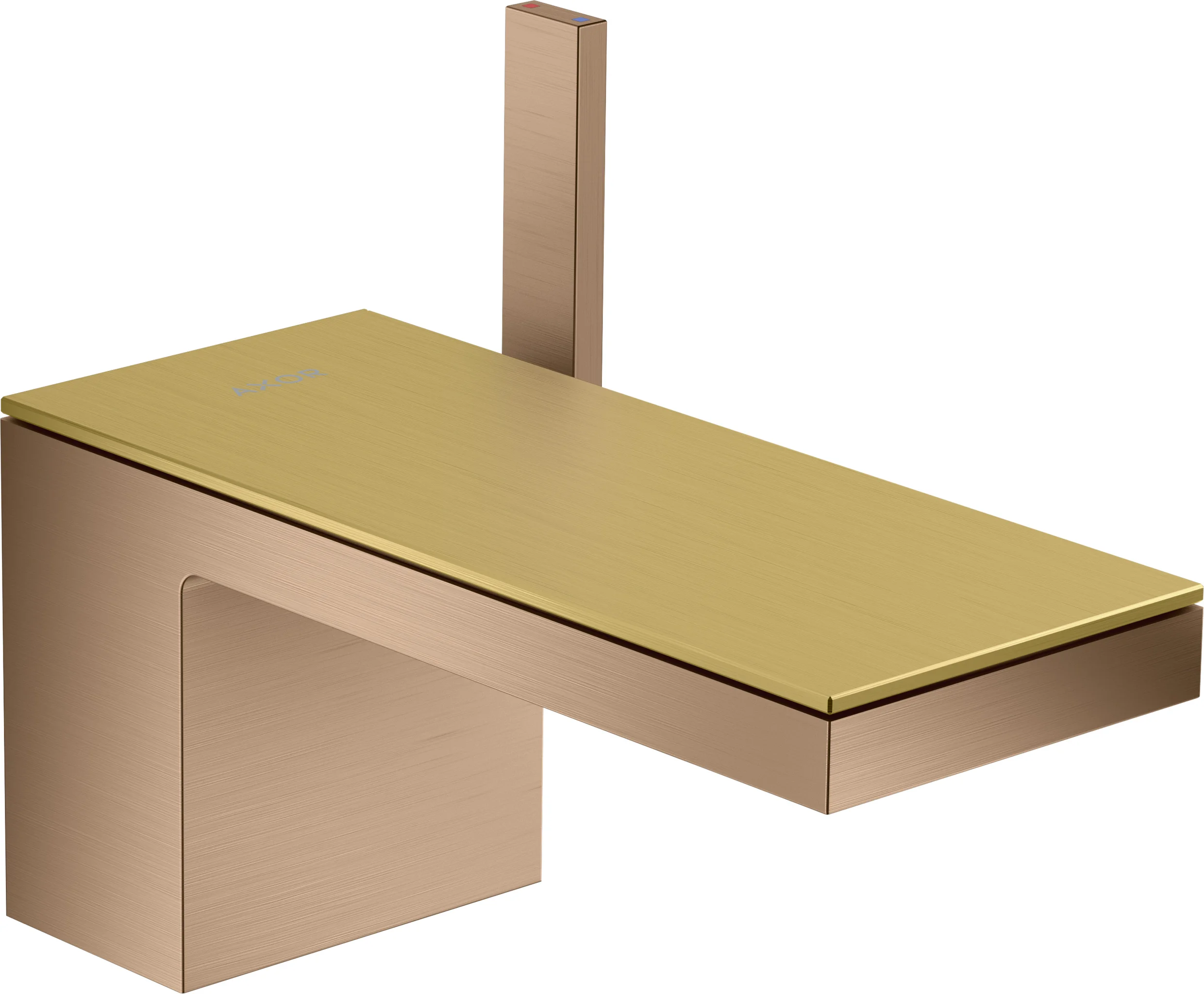 Hansgrohe AXOR MyEdition Platte 200 mm Metall Brushed Gold Optic abnehmbar Hansgrohe AXOR MyEdition Platte 200 mm Metall Brushed Gold Optic abnehmbar