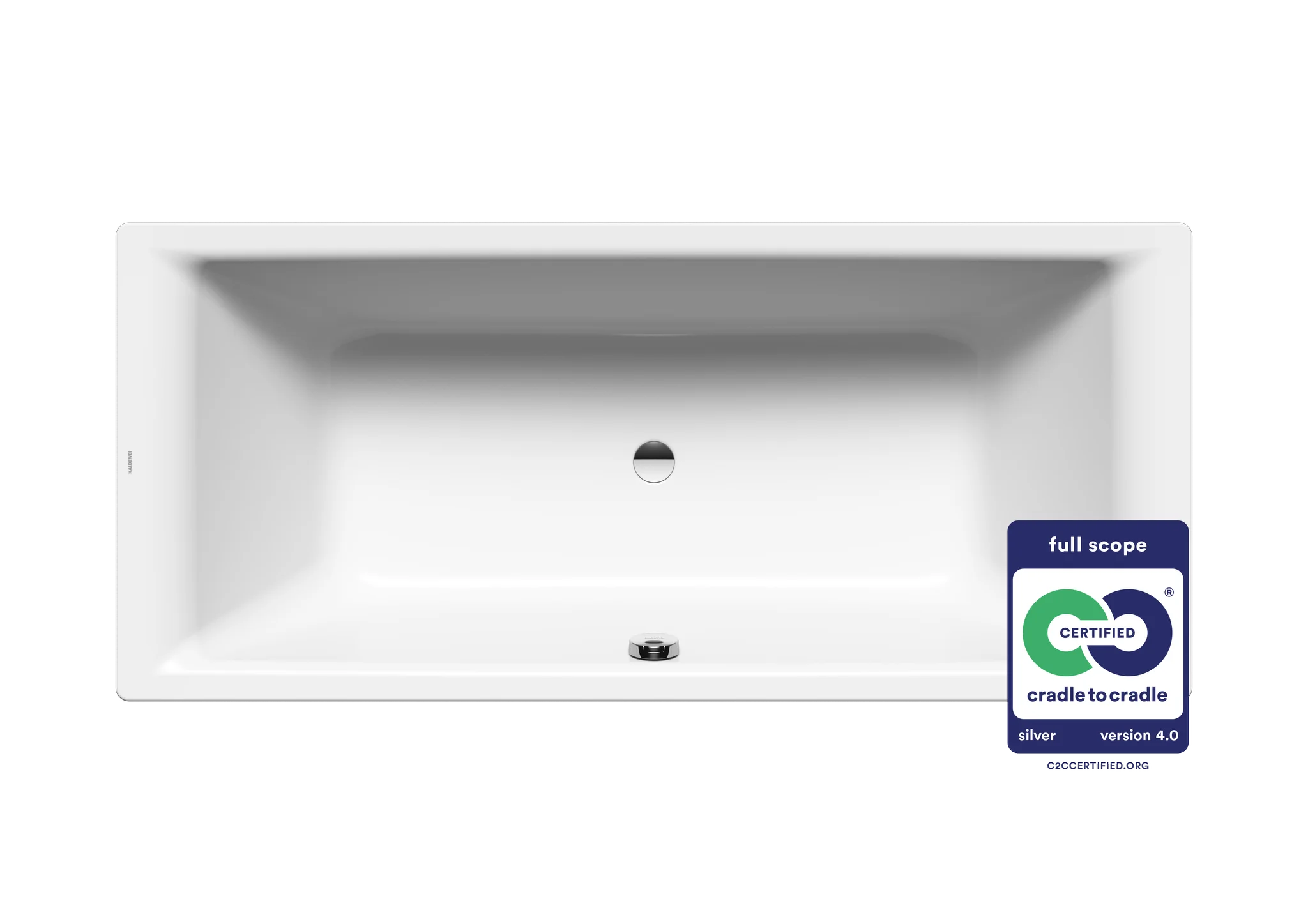 Kaldewei Badewanne „Puro Duo“ rechteck 190 × 90 cm, ohne Grifflochbohrungen in alpinweiß Kaldewei Badewanne „Puro Duo“ rechteck 190 × 90 cm, ohne Grifflochbohrungen in alpinweiß