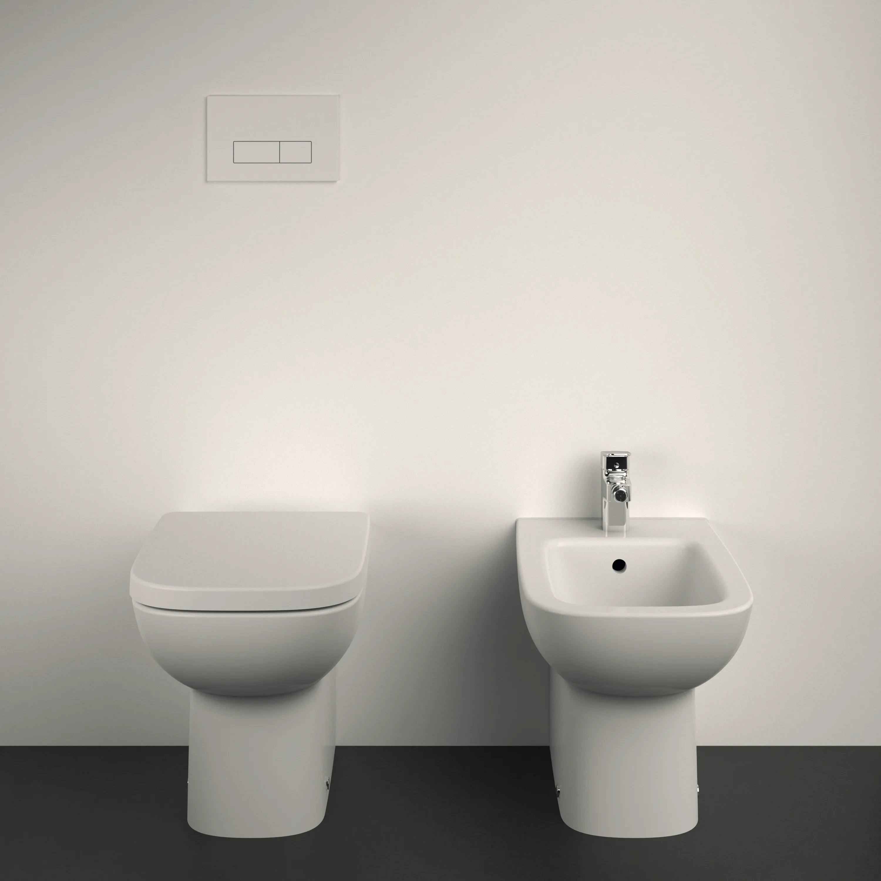 Ideal Standard Bidet „i.lifeA“, Befestigung sichtbar 35,5 × 54 × 40 cm Ideal Standard Bidet „i.lifeA“, Befestigung sichtbar 35,5 × 54 × 40 cm