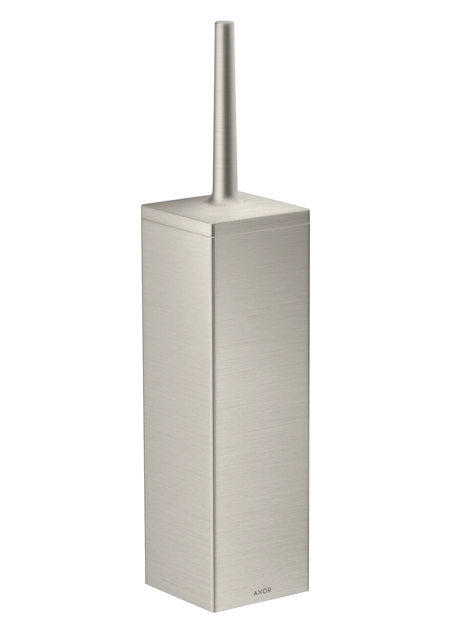 Hansgrohe AXOR Universal Rectangular Toilettenbürstenhalter Wandmontage Edelstahl Optic