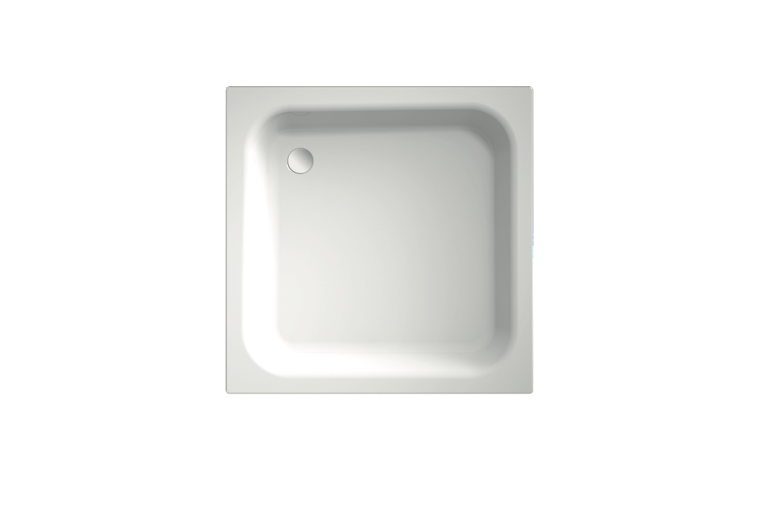 Bette rechteck Duschwanne „BetteQuinta“ 90 × 70 cm in Weiß