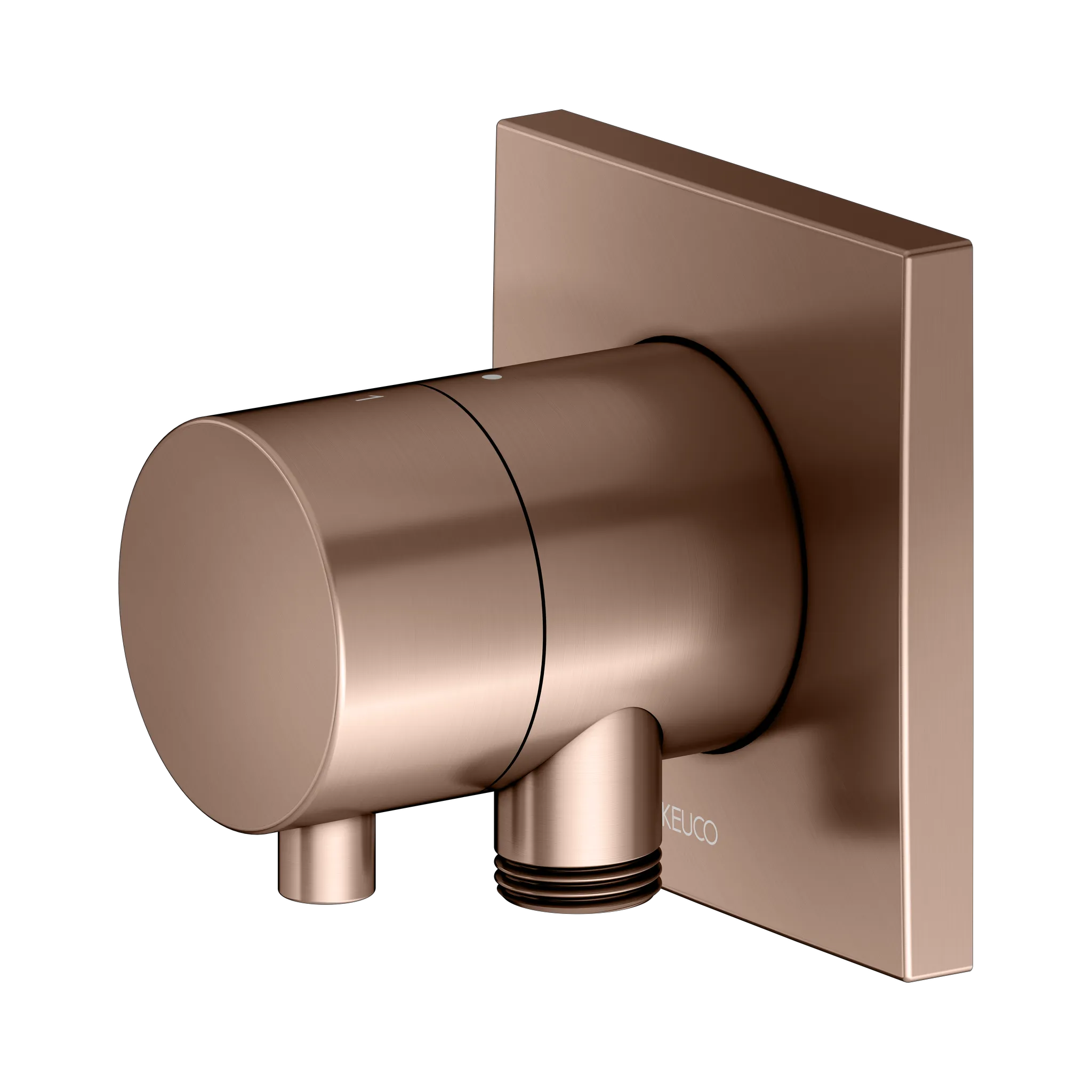 IXMO 2-Wege Umstellventil UP DN15 IXMO Comfort, eckig Rotgold gebürstet IXMO 2-Wege Umstellventil UP DN15 IXMO Comfort, eckig Rotgold gebürstet