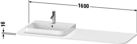 Duravit Konsole „Happy D.2 Plus“ Duravit Konsole „Happy D.2 Plus“