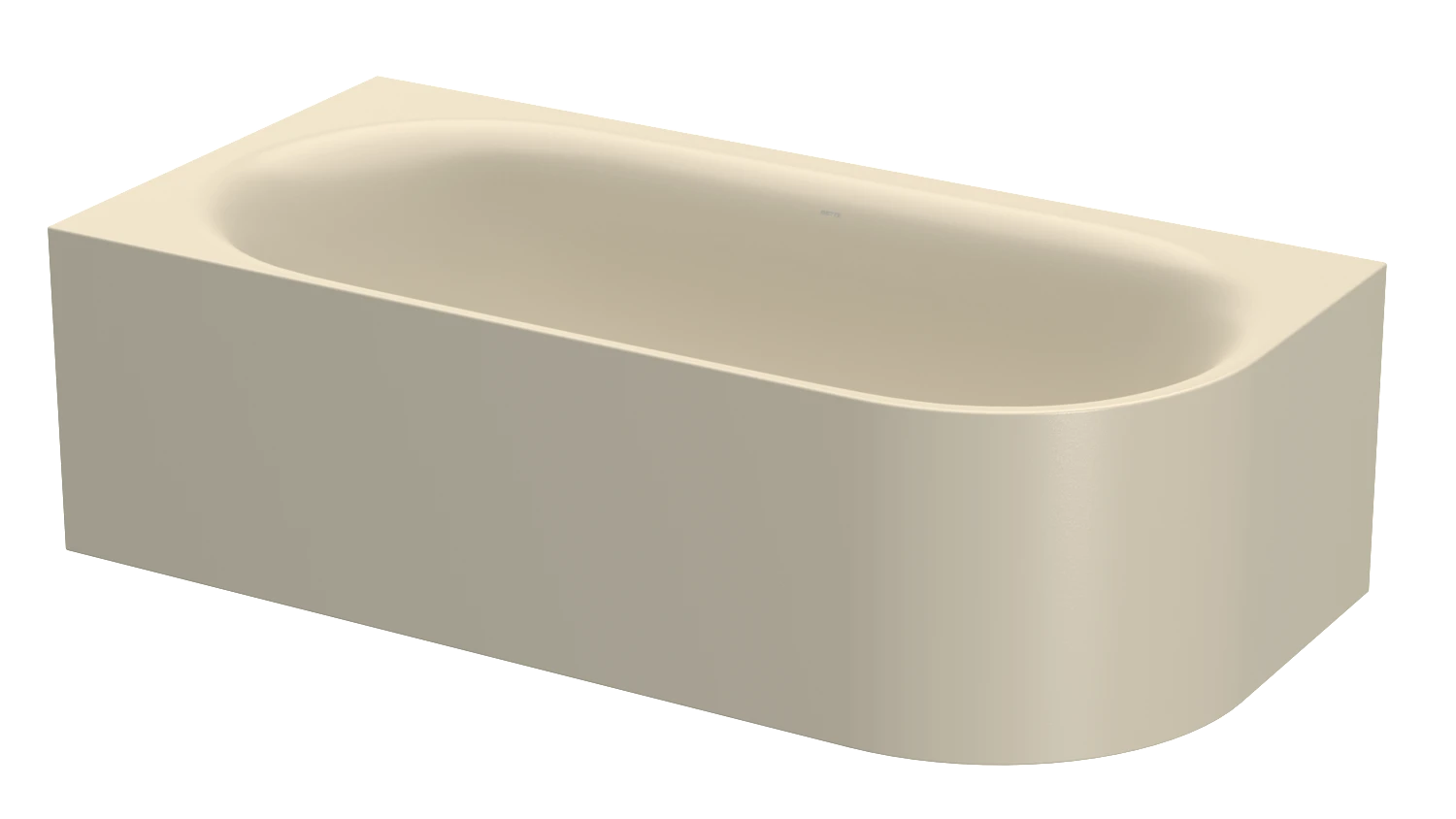 Bette oval Badewanne „BetteLux Oval IV Silhouette“ 195 × 95 cm in Beige