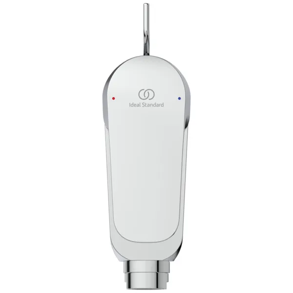 Bidetarmatur Ceraflex, Ausladung 114mm, mit Ablaufgarnitur aus Kst., Chrom Bidetarmatur Ceraflex, Ausladung 114mm, mit Ablaufgarnitur aus Kst., Chrom