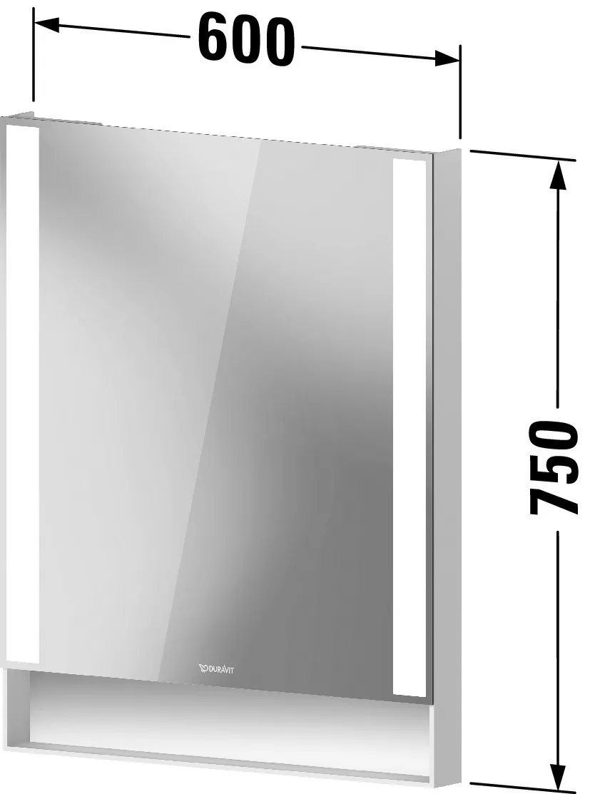 Duravit Spiegel „Qatego“ Duravit Spiegel „Qatego“