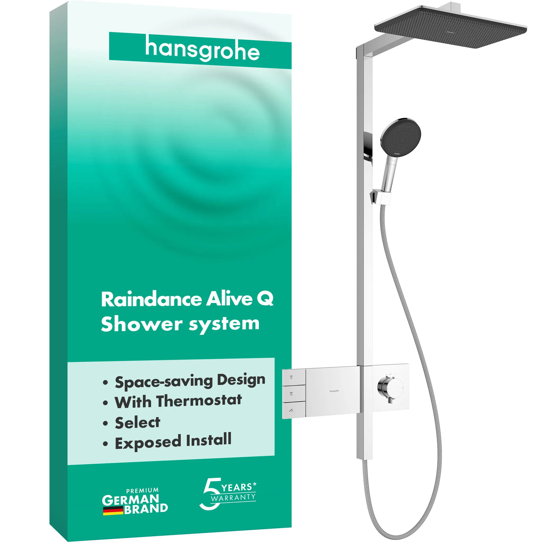 Hansgrohe Duschsystem „Raindance Alive Q“