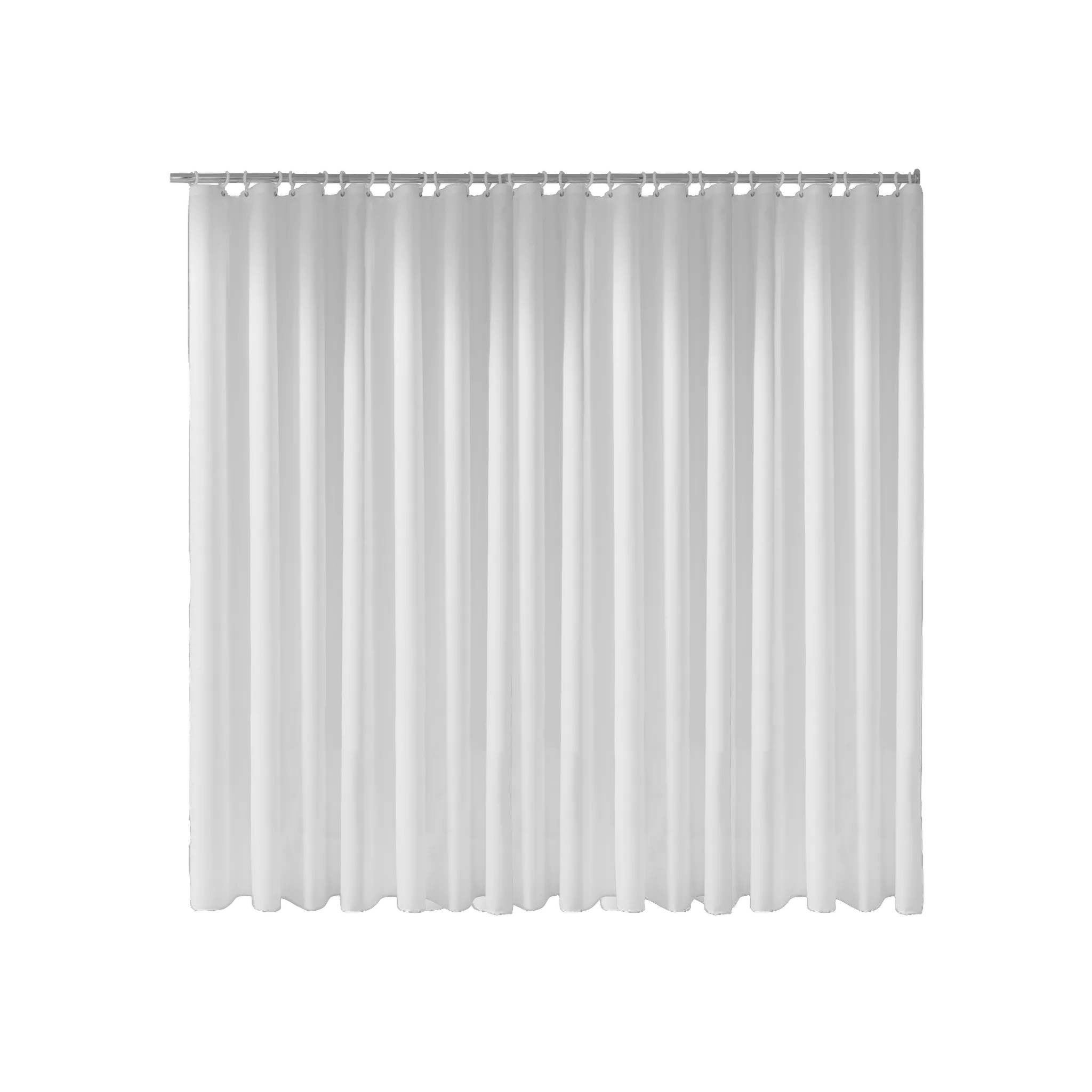 Plan 14943001130 Duschvorhang Plan 60 Grad 1800 x 3000 mm weiß