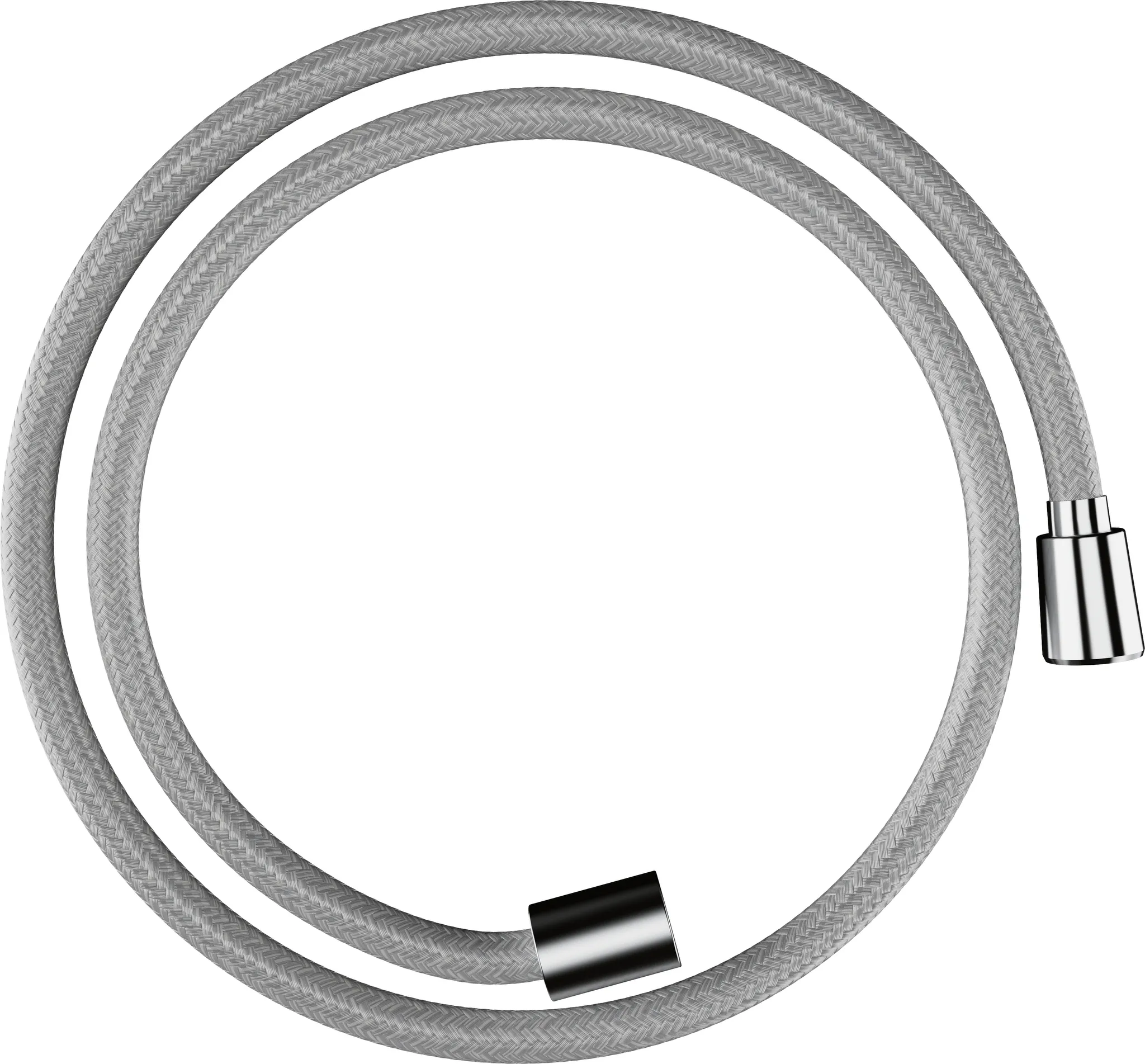 Designflex Textilbrauseschlauch 125 cm Chrom