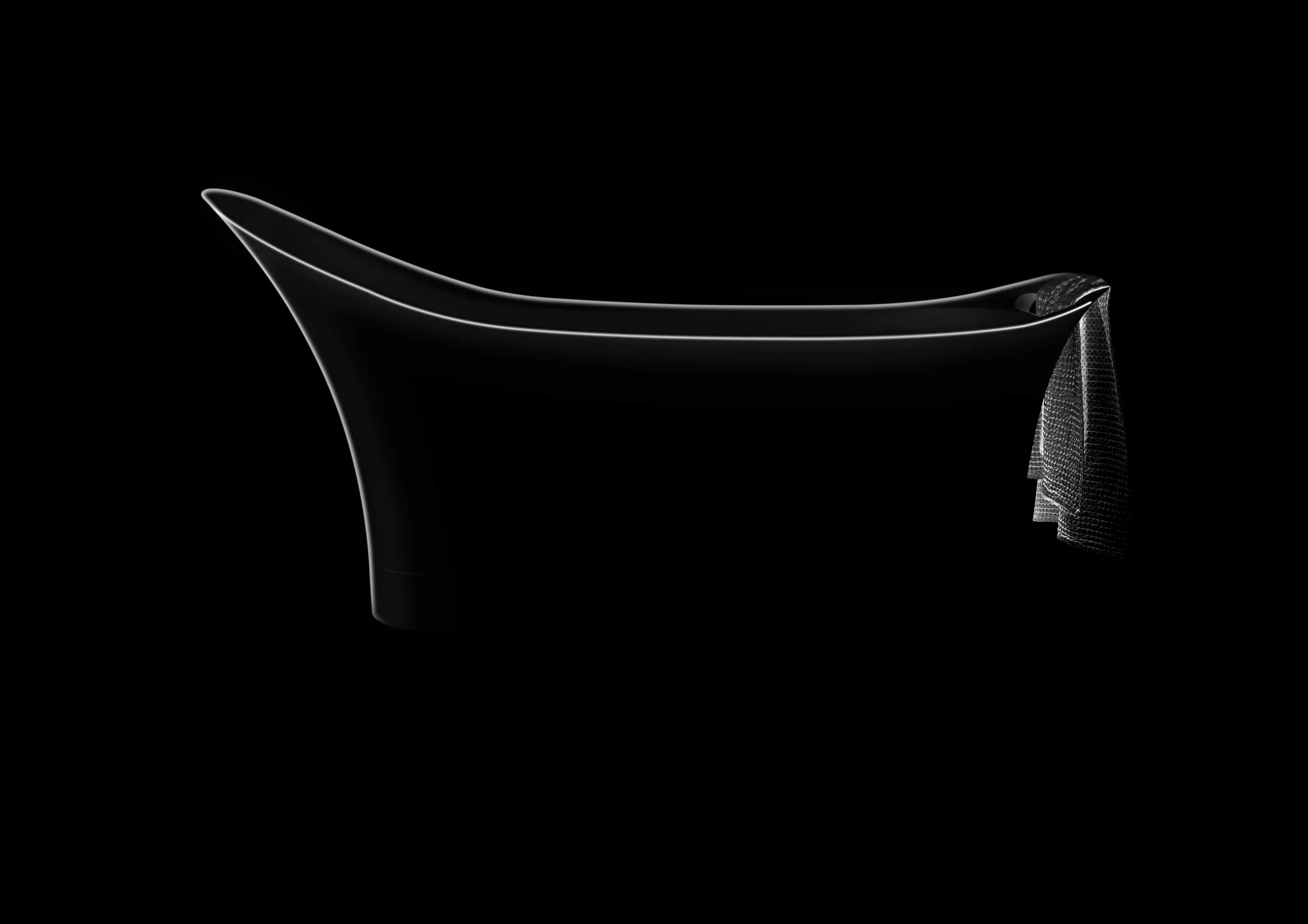 Hansgrohe Axor Urquiola Badewanne, freistehend, weiß, 180 x 60 cm, Füllhöhe ca. 340 mm