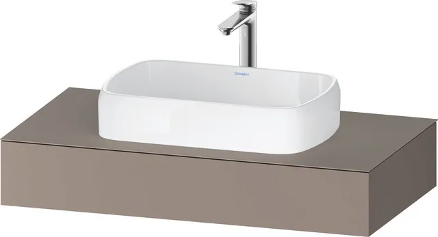 Duravit Konsole „Qatego“ in Basalt Matt Duravit Konsole „Qatego“ in Basalt Matt