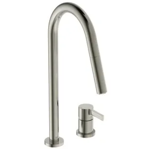 Ideal Standard Gusto 2-Loch Küchenarmatur BD424GN Silver Storm Ideal Standard Gusto 2-Loch Küchenarmatur BD424GN Silver Storm