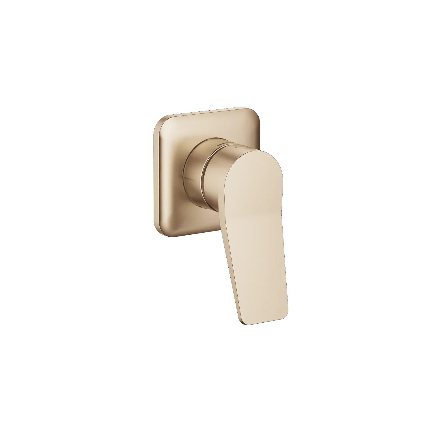 Dornbracht LISSE UP-Einhandbatterie mit Abdeckplatte - Light Gold gebürstet