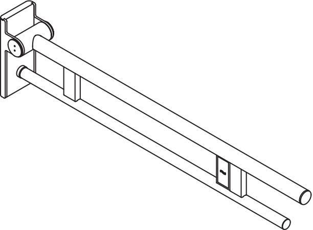 HEWI Stützklappgriff „System 900“