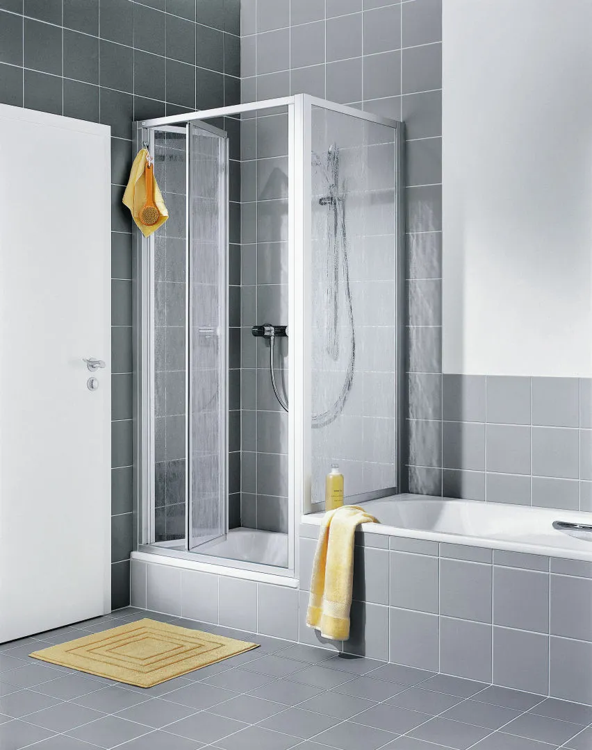Kermi verkürzte Seitenwand für Ecke „NOVA 2000“ Glas Kerolan Fontana, Profile Silber Mattglanz, BV: 680 - 710 mm WE: 680 - 710 mm H: 1500 mm Kermi verkürzte Seitenwand für Ecke „NOVA 2000“ Glas Kerolan Fontana, Profile Silber Mattglanz, BV: 680 - 710 mm WE: 680 - 710 mm H: 1500 mm