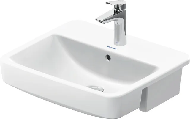 Einbauwaschtisch „No.1“, mit Überlauf, Hahnlochposition mittig Einbauwaschtisch „No.1“, mit Überlauf, Hahnlochposition mittig