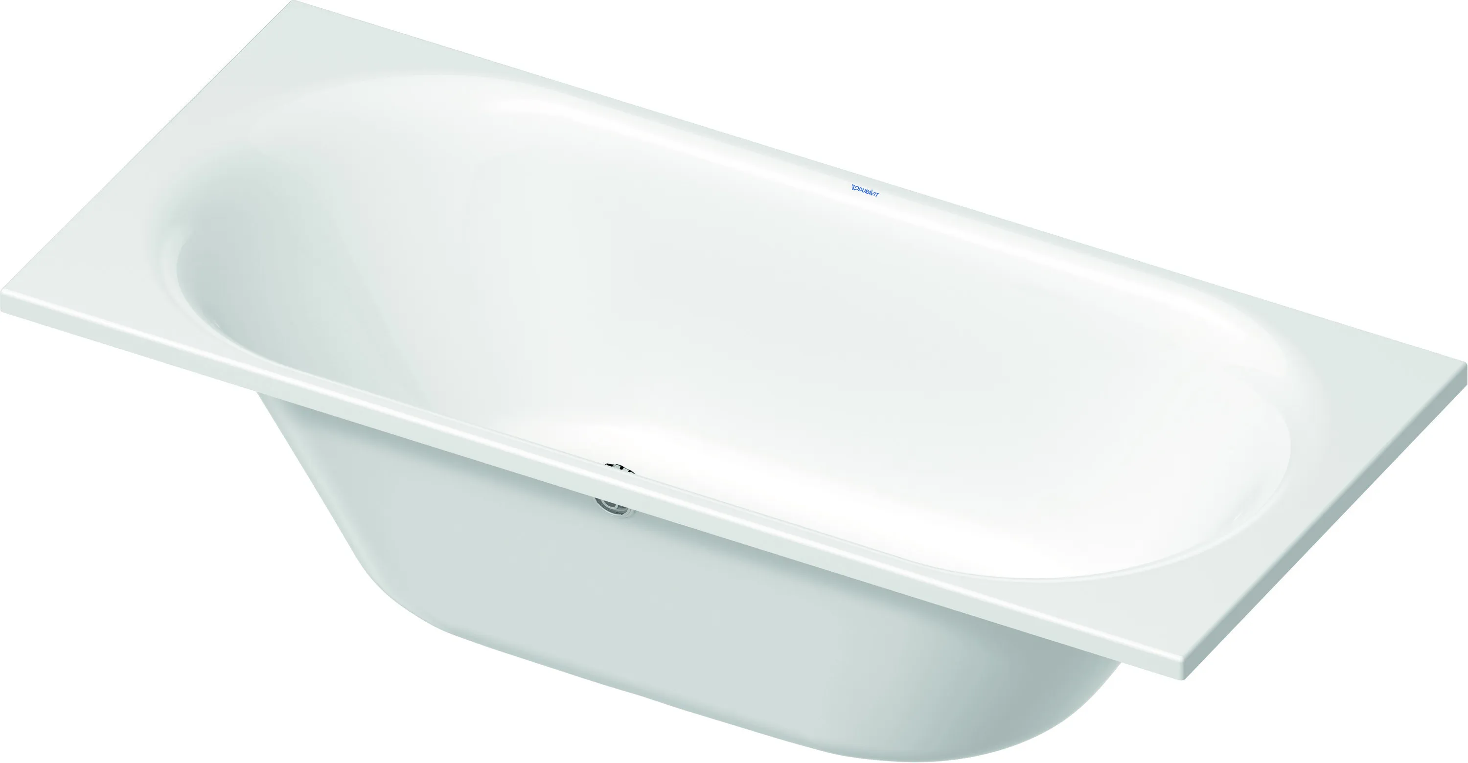 Duravit Badewanne „D-Neo“ rechteck 180 × 80 cm, Mittelablauf