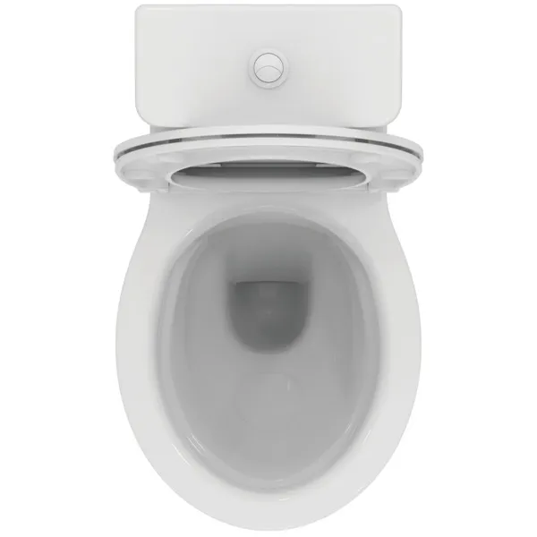 WC-Paket Eurovit mit Standtiefspül-WC Spülkasten Zulauf unten und WC-Sitz Weiß WC-Paket Eurovit mit Standtiefspül-WC Spülkasten Zulauf unten und WC-Sitz Weiß