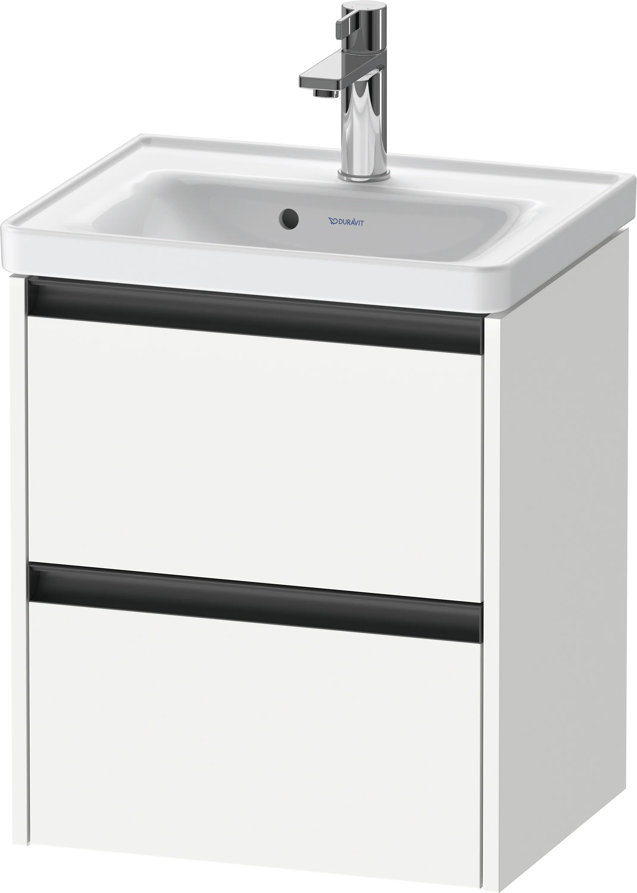 Duravit Waschtischunterschrank wandhängend „Ketho.2“ 48,4 × 54,9 × 37,5 cm Weiß Matt