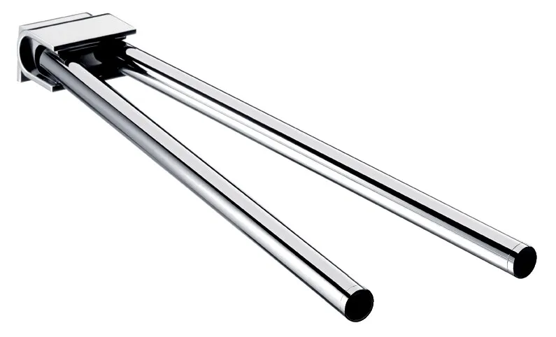 emco Handtuchhalter „system 2“, Befestigung verdeckt, 2-armig 446 mm in chrom emco Handtuchhalter „system 2“, Befestigung verdeckt, 2-armig 446 mm in chrom