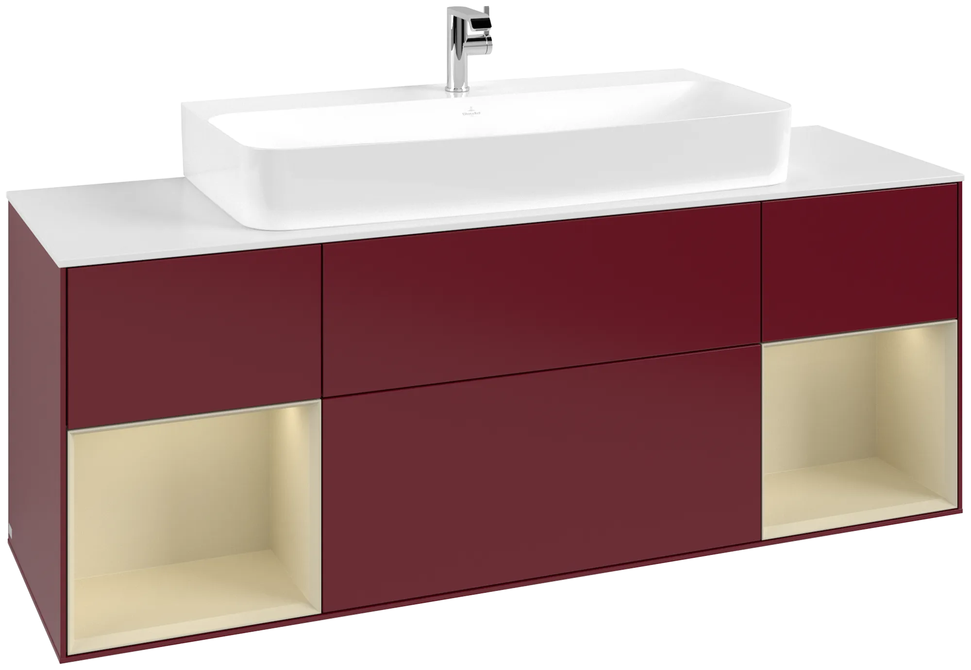 Villeroy & Boch Finion Waschbeckenunterschrank F21 1600x603x501mm m Bel FK/RE/AP HB/HJ/1