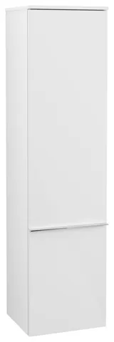 Villeroy & Boch Hochschrank „Venticello“ 40,4 × 154,6 × 37,2 × 37,2 cm in Glossy White, Anschlag links