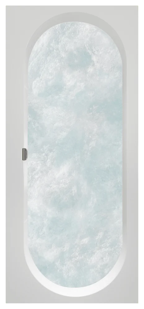 Villeroy & Boch Oberon 2.0 Badewanne UAC180OBR2B1V, 1800x800mm, Whirlpoolsystem Airpool Comfort, Weiß Alpin