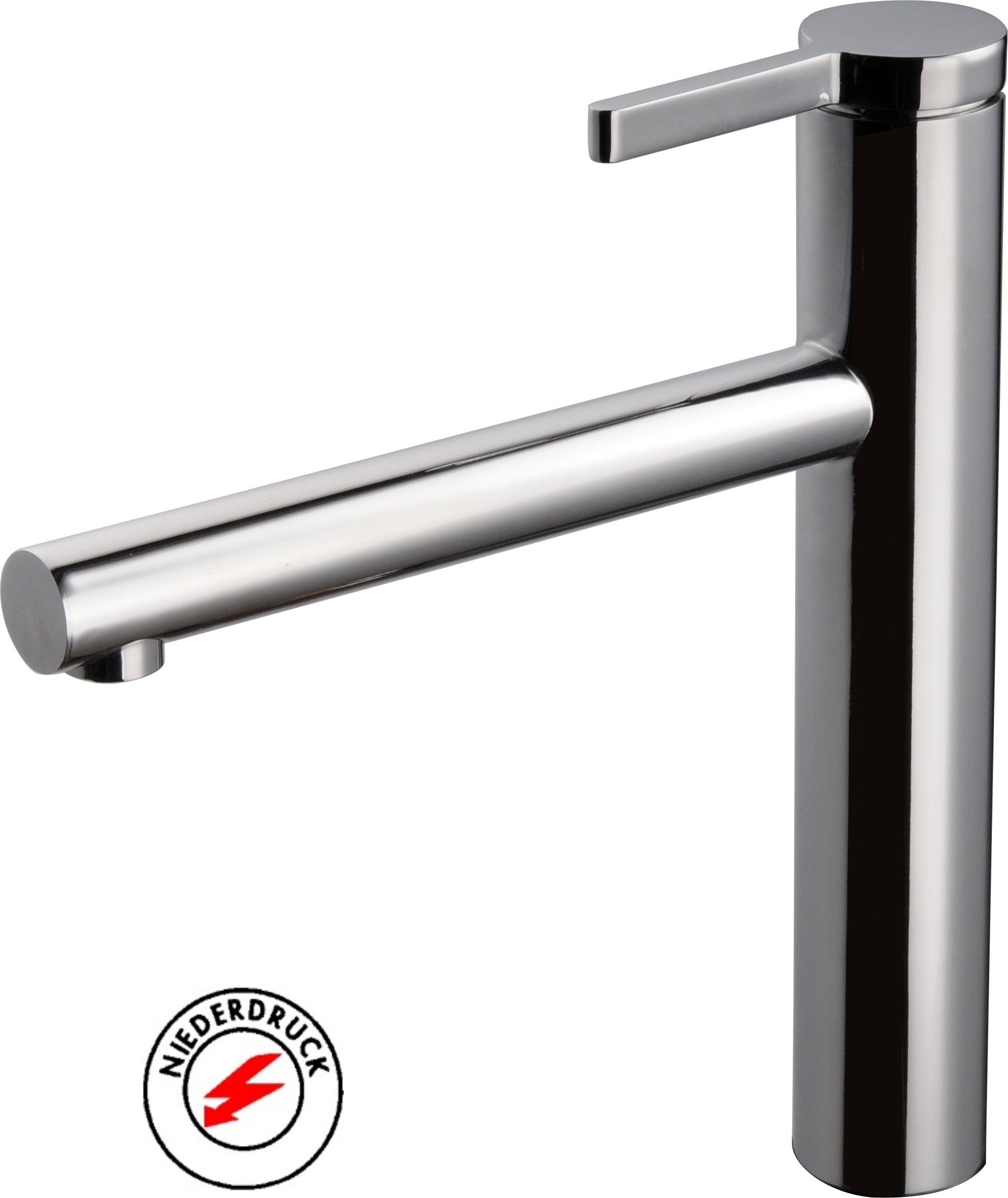 Spültisch-Einhandbatterie AqvaKitchen - für offene Heißwasserbereiter - schwenkbarer Auslauf - Kartusche mit keramischen Dichtscheiben - Heisswassersperre - Wassermengendurchflussregulierung - flexible Druckschläuche 3/8", DVGW W270 - chrom Spültisch-Einhandbatterie AqvaKitchen - für offene Heißwasserbereiter - schwenkbarer Auslauf - Kartusche mit keramischen Dichtscheiben - Heisswassersperre - Wassermengendurchflussregulierung - flexible Druckschläuche 3/8", DVGW W270 - chrom