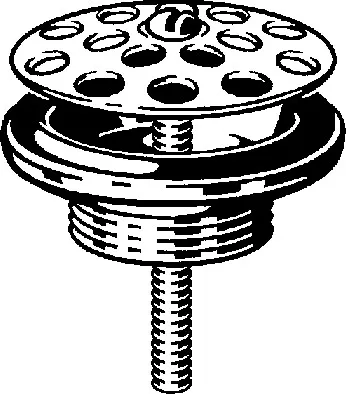Ablaufventil 7121 in G1 1/2 x 80mm Chromnickelstahl Ablaufventil 7121 in G1 1/2 x 80mm Chromnickelstahl
