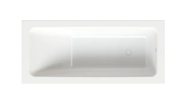 BetteOne Relax Badewanne, 1800 x 800 mm, weiß, glasierter Titan-Stahl, Einbau-Unterbau, 1-Sitzer BetteOne Relax Badewanne, 1800 x 800 mm, weiß, glasierter Titan-Stahl, Einbau-Unterbau, 1-Sitzer