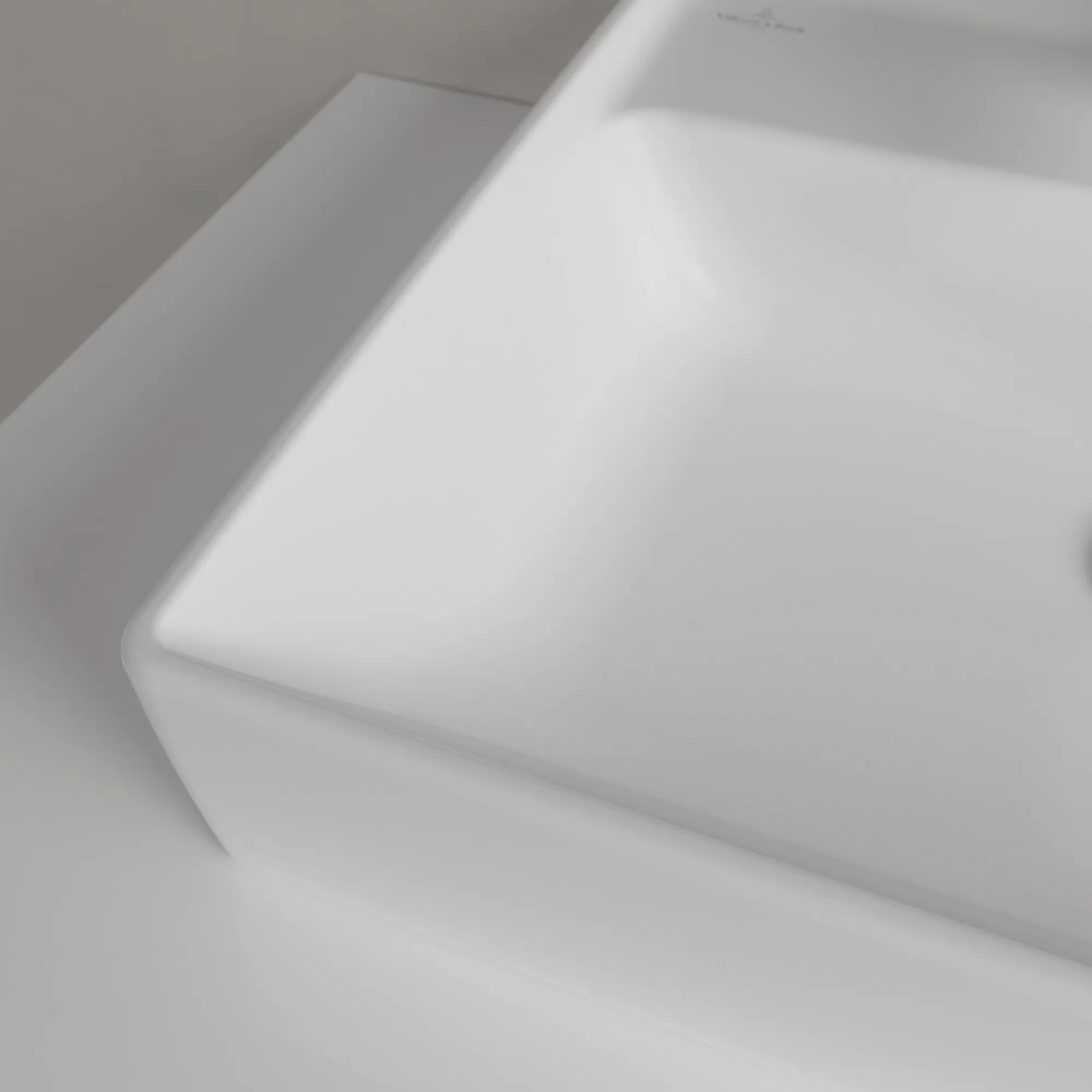 Villeroy & Boch Handwaschbecken Collaro, 500x400x150mm, Stone White CeramicPlus, Rechteck, TitanCeram, mit Überlauf