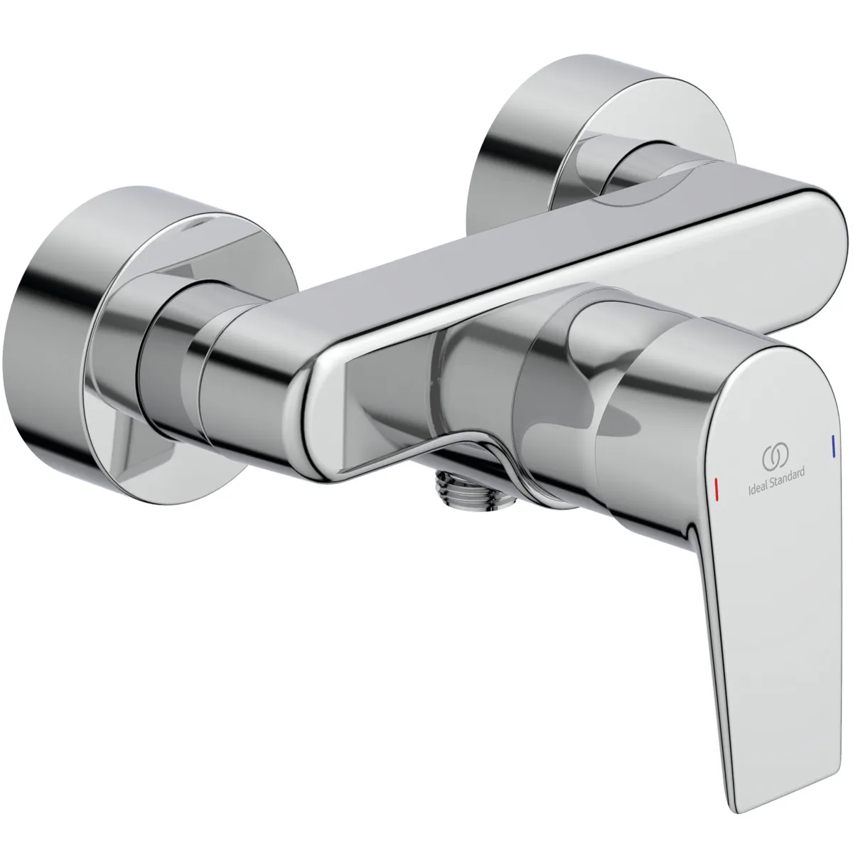Brausearmatur Aufputz Tesi, Ausladung 41mm, Chrom Brausearmatur Aufputz Tesi, Ausladung 41mm, Chrom
