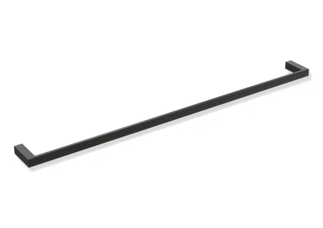 HEWI Handtuchhalter „System 900Q“, Befestigung verdeckt, 1-armig in Schwarz tiefmatt HEWI Handtuchhalter „System 900Q“, Befestigung verdeckt, 1-armig in Schwarz tiefmatt