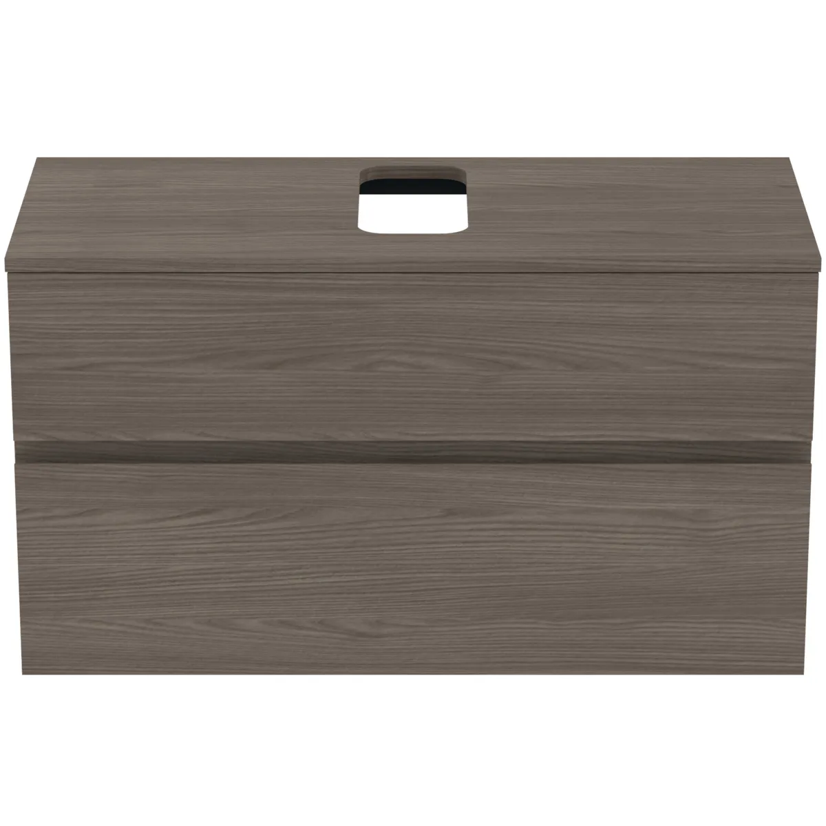 Ideal Standard Waschtischunterschrank „Finesse“ 100,2 × 55,8 × 44 cm Ulme dunkel Ideal Standard Waschtischunterschrank „Finesse“ 100,2 × 55,8 × 44 cm Ulme dunkel