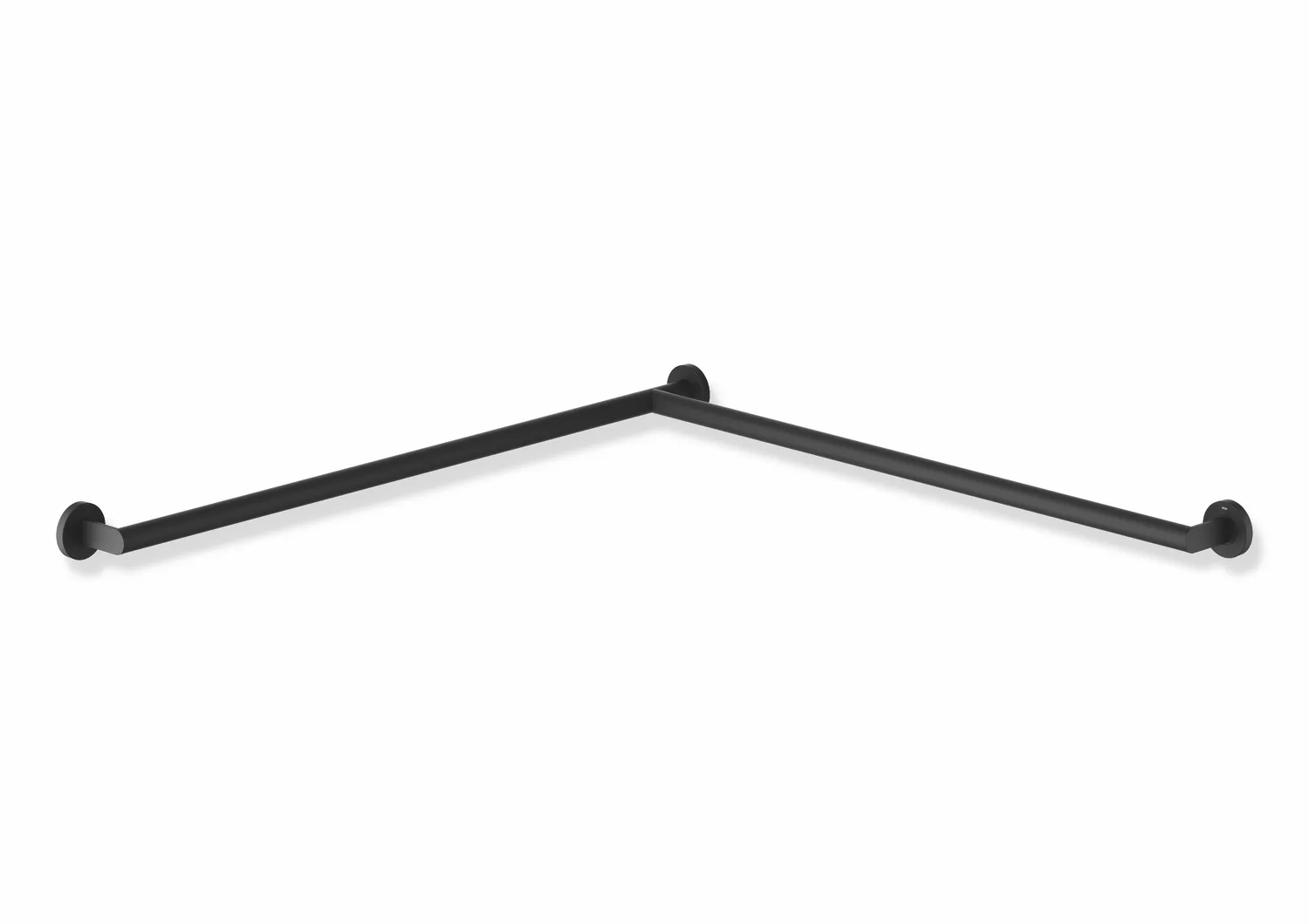 HEWI System 900 Duschhandlauf, Edelstahl, pulverbeschichtet, schwarz HEWI System 900 Duschhandlauf, Edelstahl, pulverbeschichtet, schwarz