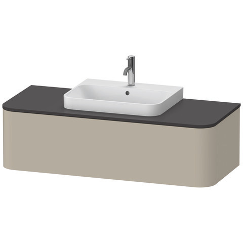 Duravit Waschtischunterschrank wandhängend „Happy D.2 Plus“ 130 × 35,4 × 55 cm