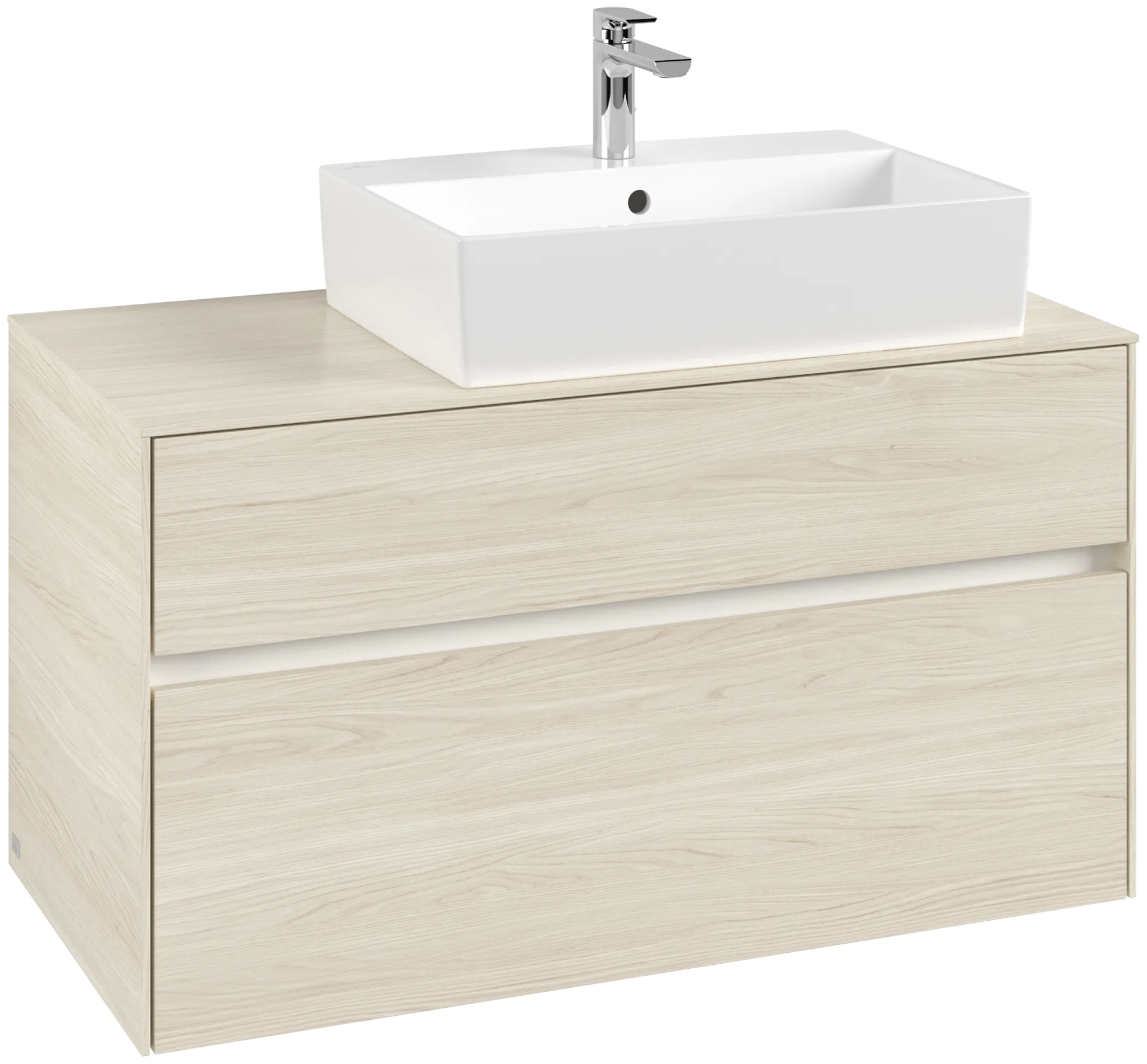 Villeroy & Boch Collaro Waschbeckenunterschrank C12700, 1000 x 548 x 500 mm, White Oak