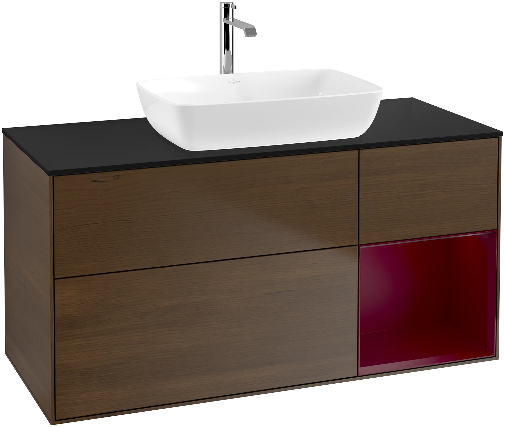 Villeroy & Boch Waschbeckenunterschrank Finion G83, 1200x603x501mm, mit Beleuchtung