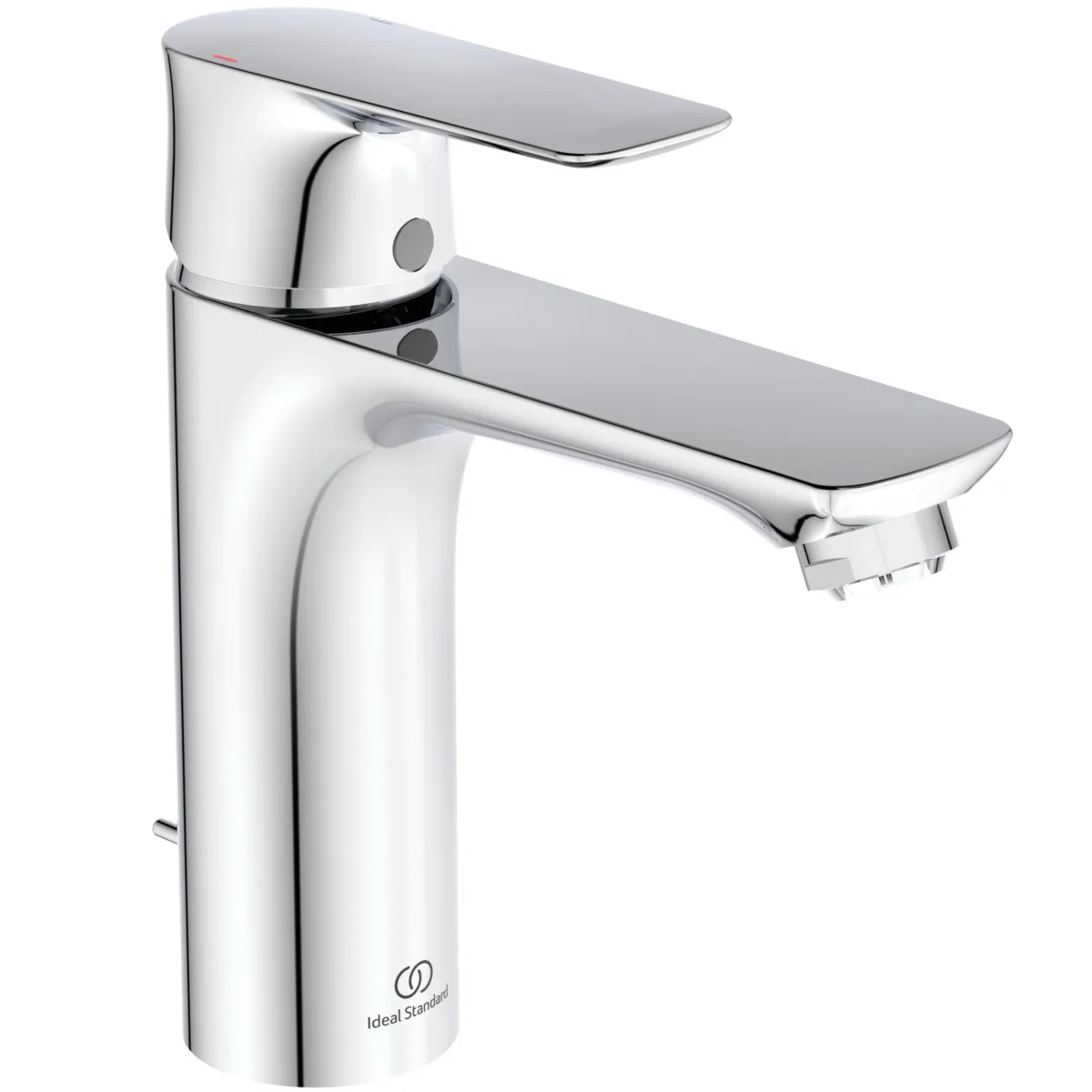 Waschtischarmatur Connect Air, Niederdruck, Grande, 5l/min, mit Ablaufgarnitur, Ausladung 125mm, Brushed Gold Waschtischarmatur Connect Air, Niederdruck, Grande, 5l/min, mit Ablaufgarnitur, Ausladung 125mm, Brushed Gold